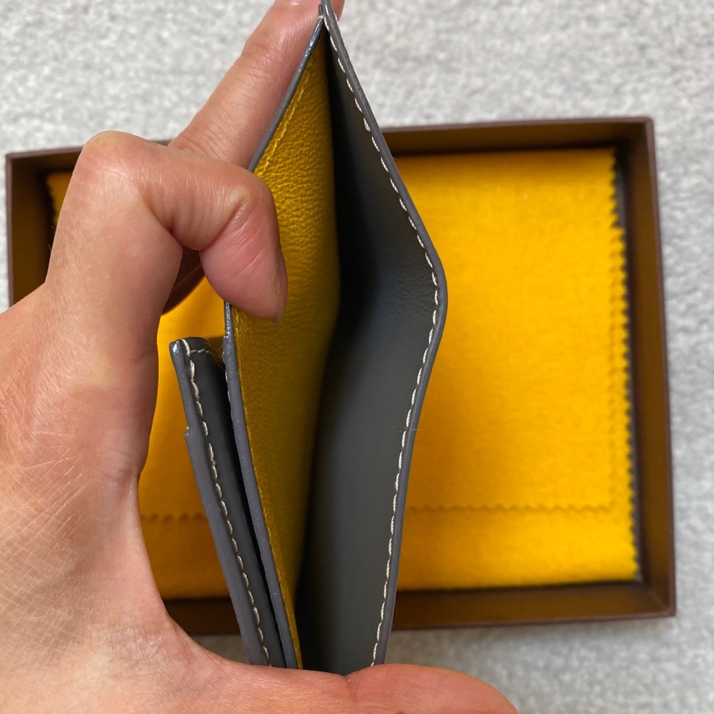 Goyard Monnaie Marigny Card/Coin Wallet - Grey - Picture 6 of 8